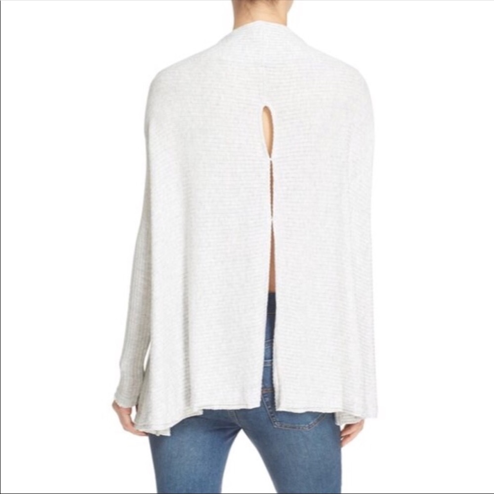 Free People Rib Split Back Pullover - Picture 3 of 4